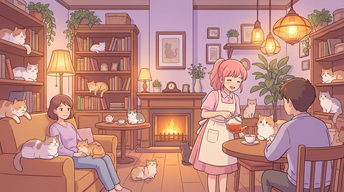 51视频猫咖日常治愈动漫